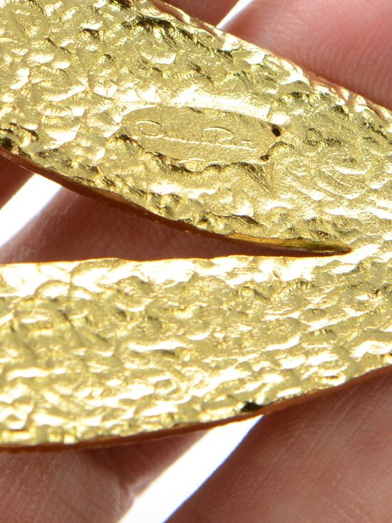 Oscar De La Renta Gold-tone Crystal Dragonfly Metal Belt main image 11